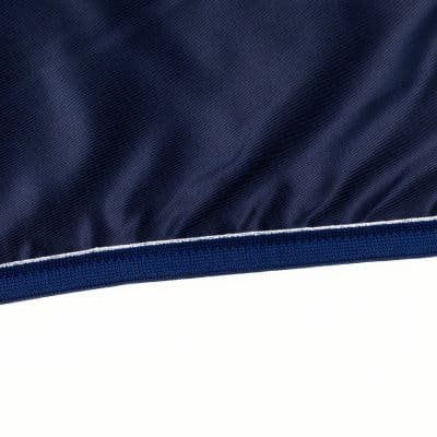 Kantband-blåsilver-nylon