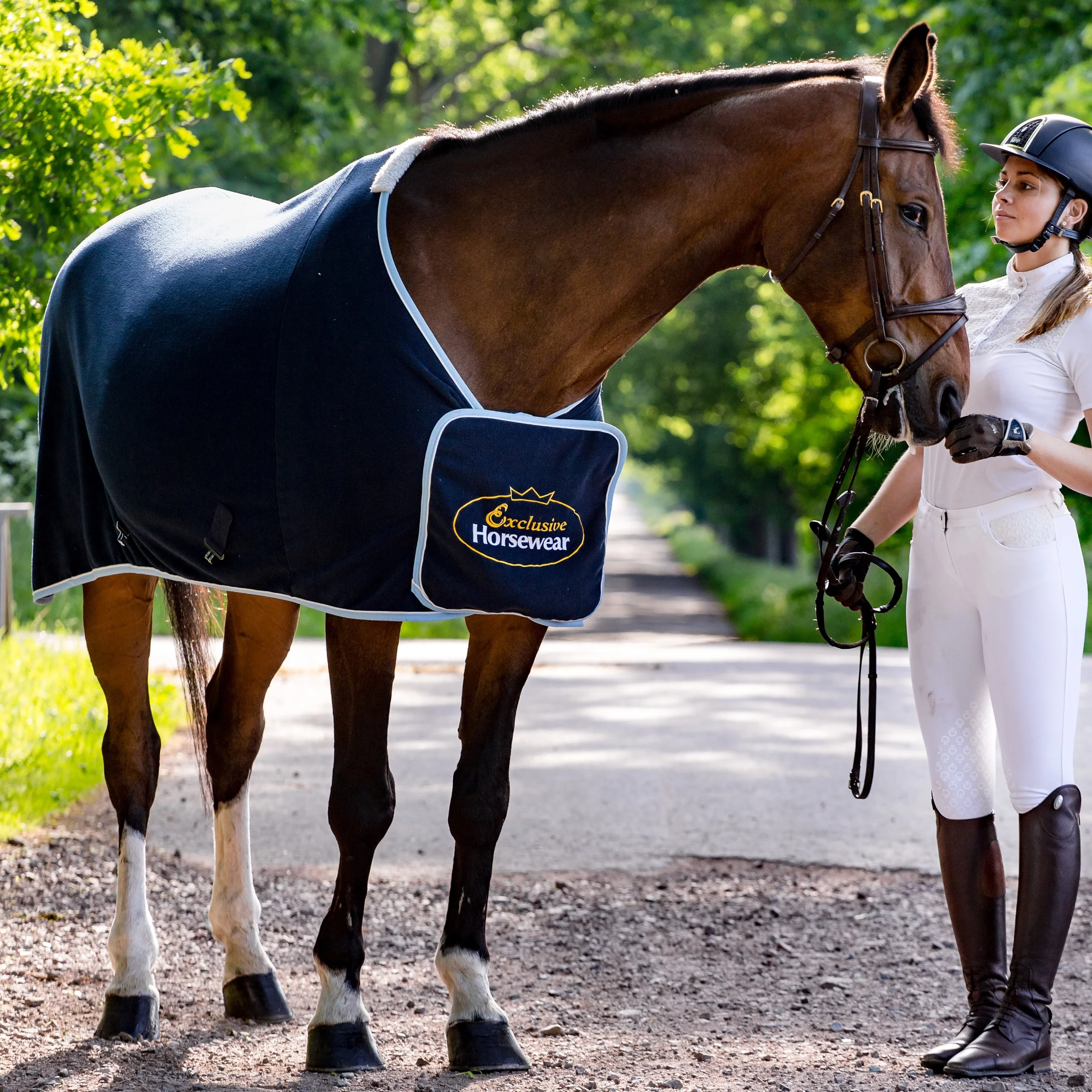 Exclusive Horsewear at Björn Castle with Show Rug FALSTERBO